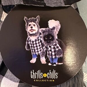 NWT Gray Werewolf Dog or Cat Halloween Costume size S